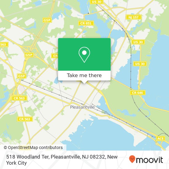518 Woodland Ter, Pleasantville, NJ 08232 map