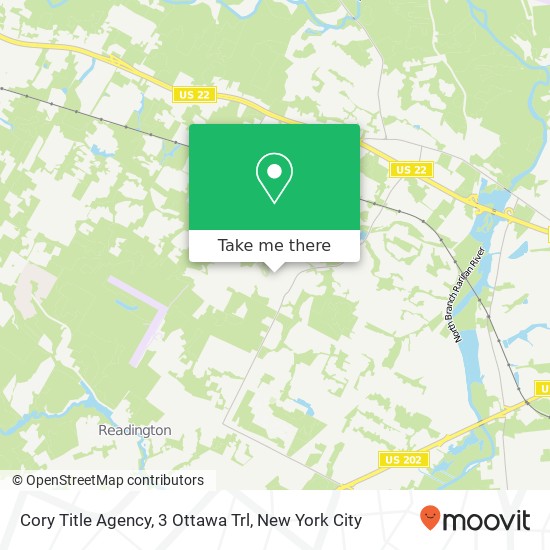 Cory Title Agency, 3 Ottawa Trl map