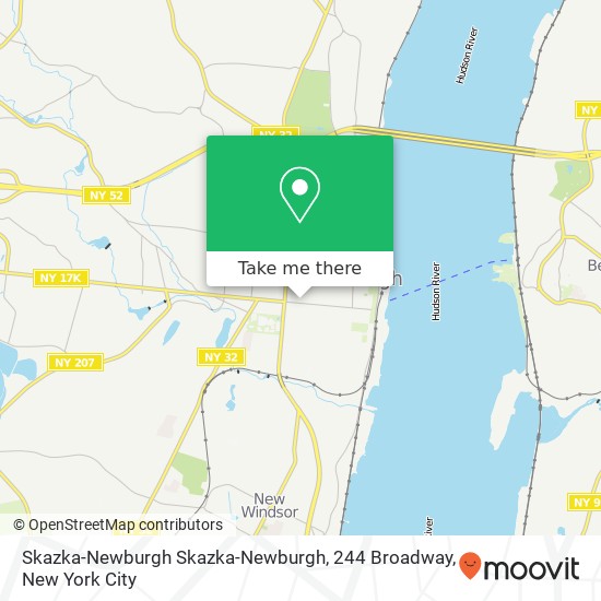 Skazka-Newburgh Skazka-Newburgh, 244 Broadway map