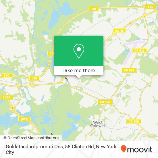 Goldstandardpromoti Ons, 58 Clinton Rd map