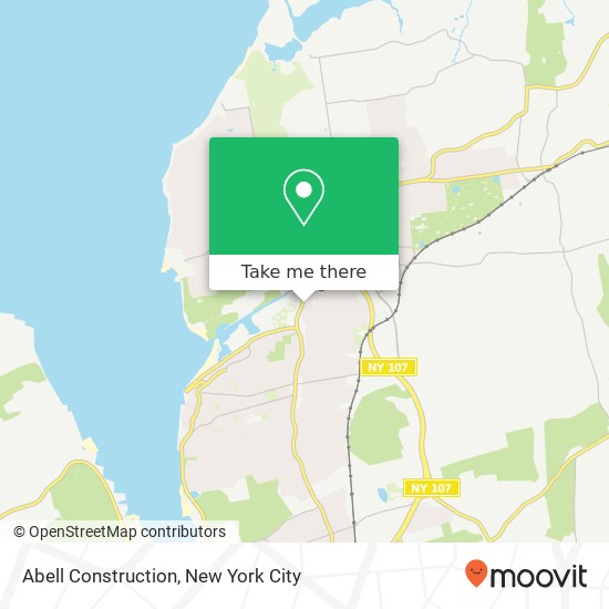 Abell Construction, 79 Glen Cove Ave map