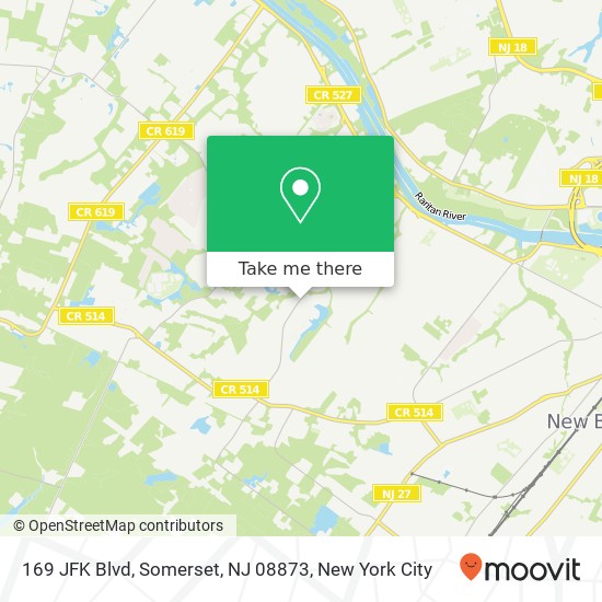 169 JFK Blvd, Somerset, NJ 08873 map