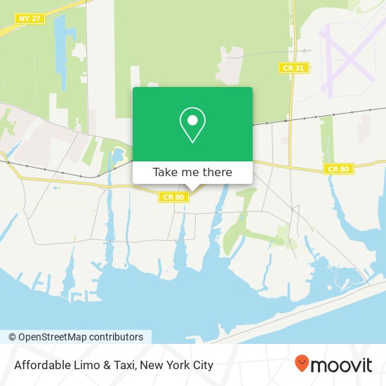 Affordable Limo & Taxi map