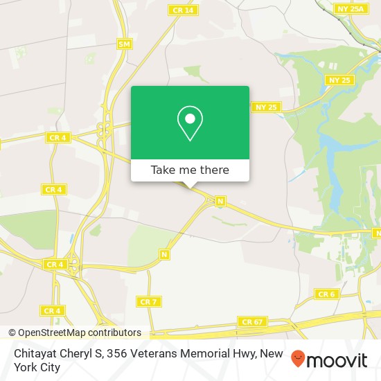 Chitayat Cheryl S, 356 Veterans Memorial Hwy map