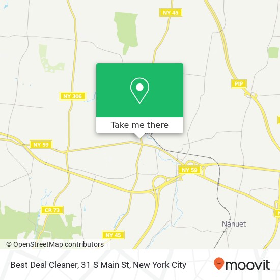 Mapa de Best Deal Cleaner, 31 S Main St