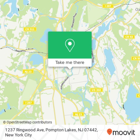 1237 Ringwood Ave, Pompton Lakes, NJ 07442 map