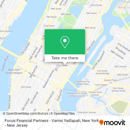 Focus Financial Partners - Vamsi Yadlapati map