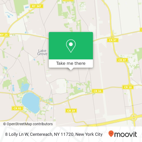 8 Lolly Ln W, Centereach, NY 11720 map