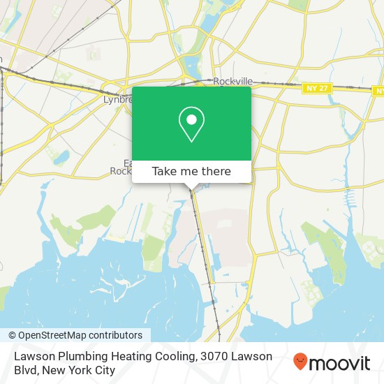 Mapa de Lawson Plumbing Heating Cooling, 3070 Lawson Blvd