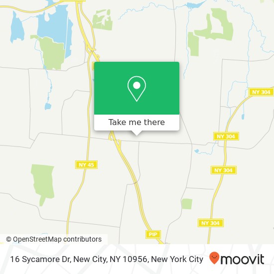 16 Sycamore Dr, New City, NY 10956 map