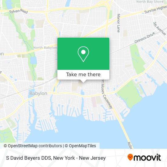 S David Beyers DDS map