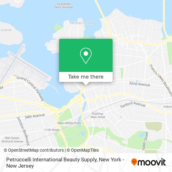 Petruccelli International Beauty Supply map