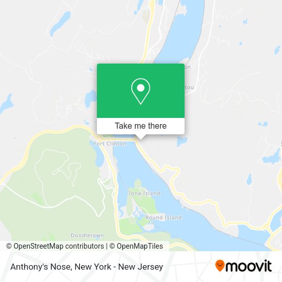 Mapa de Anthony's Nose