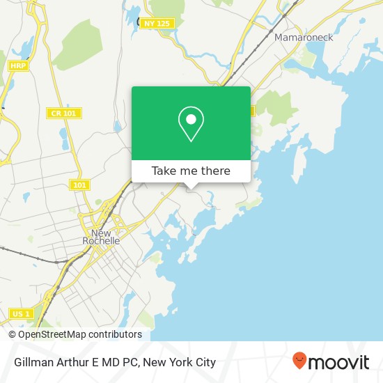 Gillman Arthur E MD PC, 34 Pryer Manor Rd map