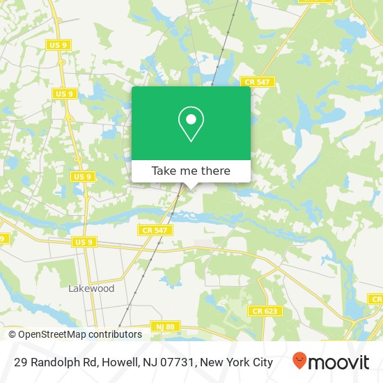 29 Randolph Rd, Howell, NJ 07731 map