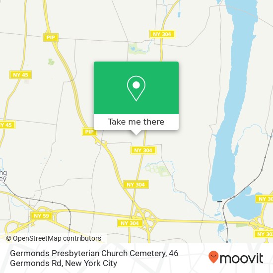 Germonds Presbyterian Church Cemetery, 46 Germonds Rd map