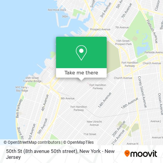 Mapa de 50th St (8th avenue 50th street)