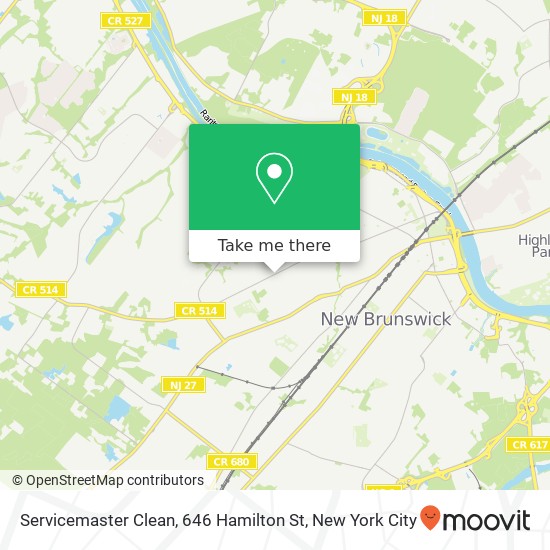 Mapa de Servicemaster Clean, 646 Hamilton St