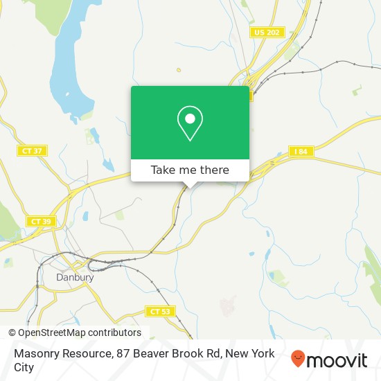 Mapa de Masonry Resource, 87 Beaver Brook Rd