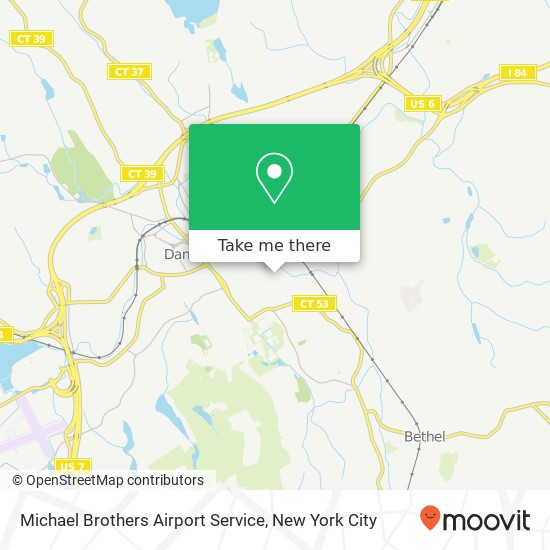 Michael Brothers Airport Service map