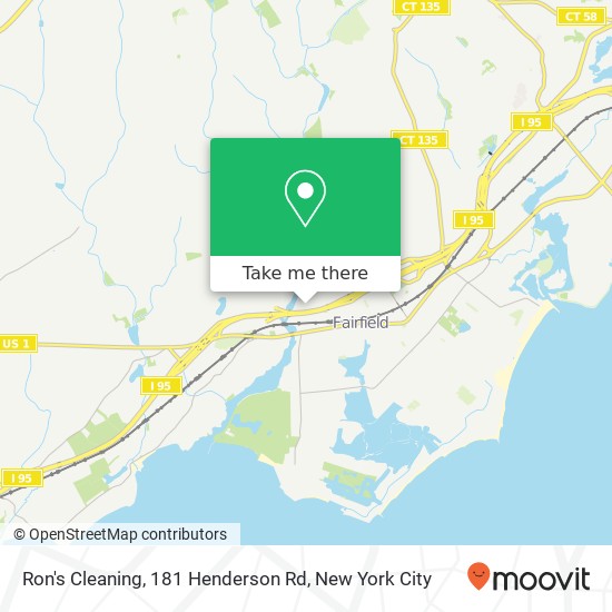 Mapa de Ron's Cleaning, 181 Henderson Rd
