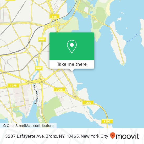 3287 Lafayette Ave, Bronx, NY 10465 map