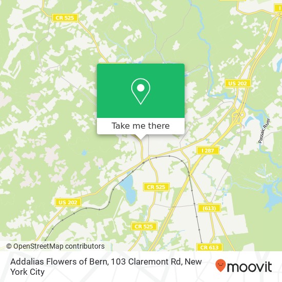 Addalias Flowers of Bern, 103 Claremont Rd map