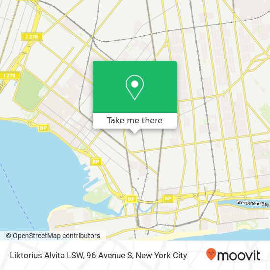 Liktorius Alvita LSW, 96 Avenue S map