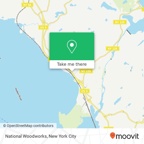 Mapa de National Woodworks