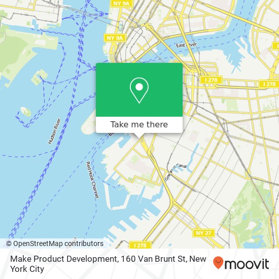 Make Product Development, 160 Van Brunt St map