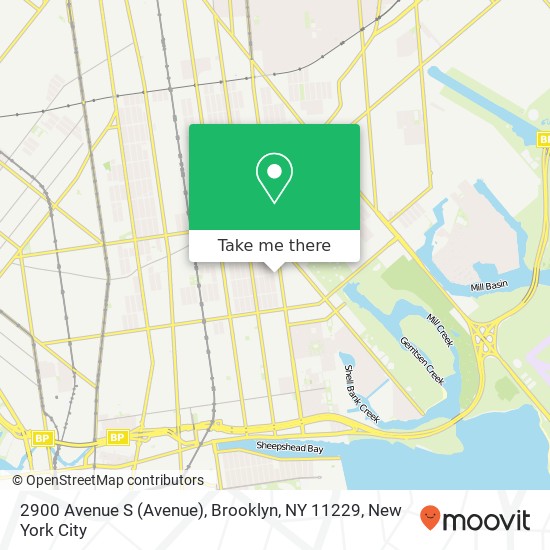 2900 Avenue S (Avenue), Brooklyn, NY 11229 map