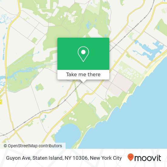 Guyon Ave, Staten Island, NY 10306 map