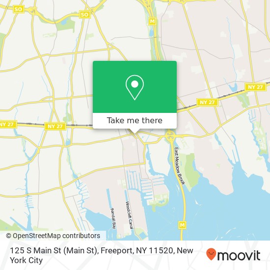 125 S Main St (Main St), Freeport, NY 11520 map