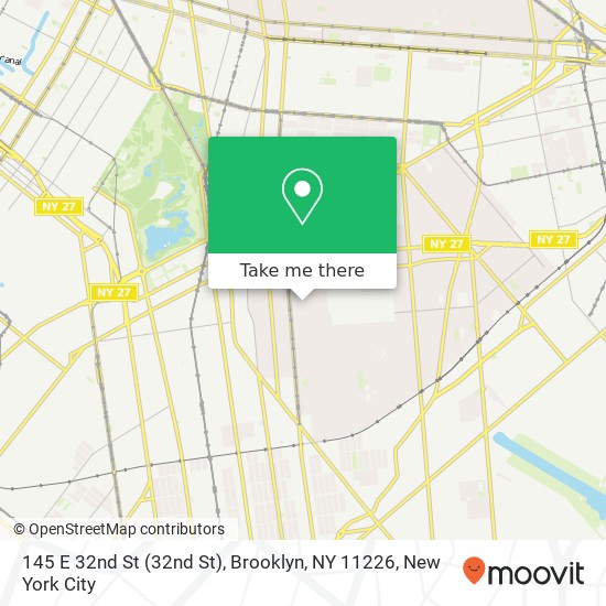 145 E 32nd St (32nd St), Brooklyn, NY 11226 map
