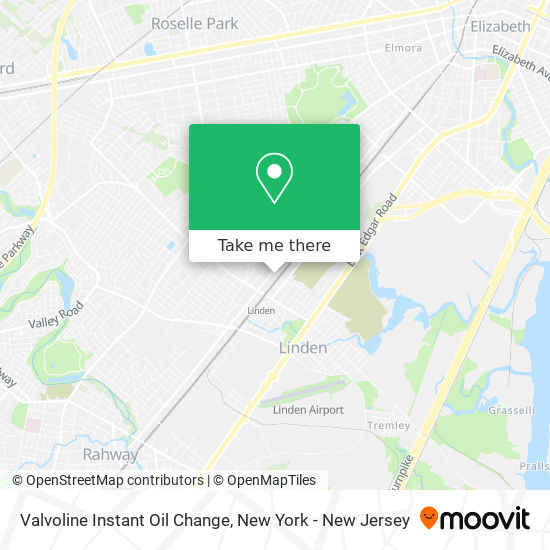 Mapa de Valvoline Instant Oil Change