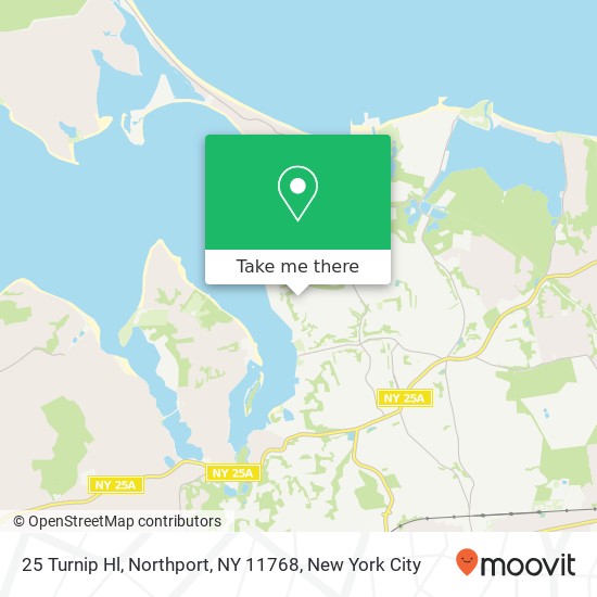 25 Turnip Hl, Northport, NY 11768 map