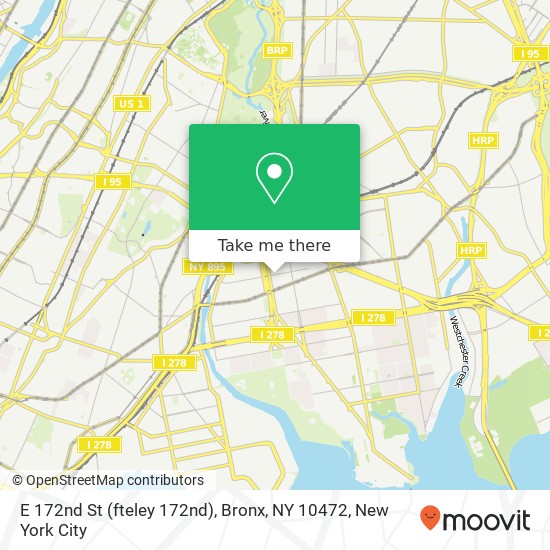 E 172nd St (fteley 172nd), Bronx, NY 10472 map