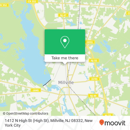 1412 N High St (High St), Millville, NJ 08332 map