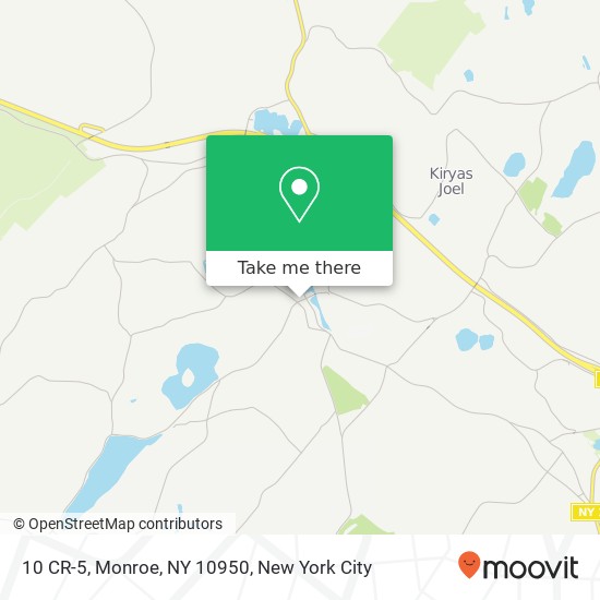 10 CR-5, Monroe, NY 10950 map