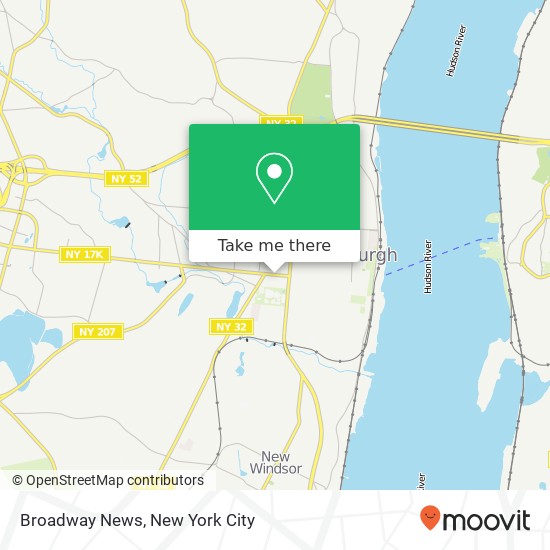 Mapa de Broadway News, 352 Broadway