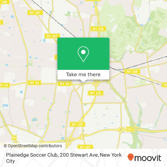 Plainedge Soccer Club, 200 Stewart Ave map
