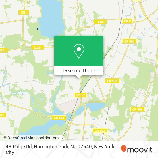 48 Ridge Rd, Harrington Park, NJ 07640 map