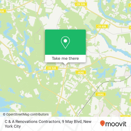 C & A Renovations Contractors, 9 May Blvd map