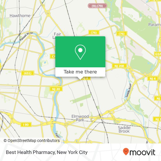 Mapa de Best Health Pharmacy