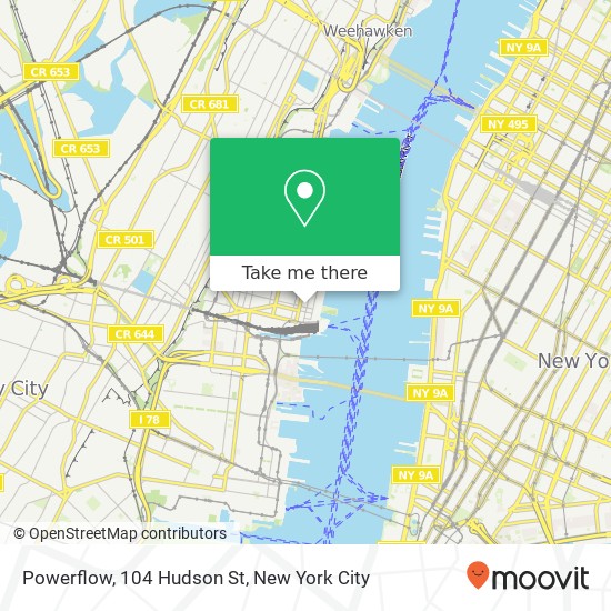 Powerflow, 104 Hudson St map