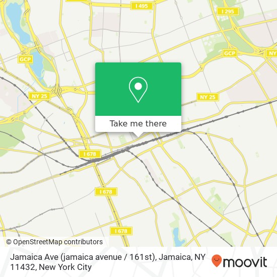 Jamaica Ave (jamaica avenue / 161st), Jamaica, NY 11432 map