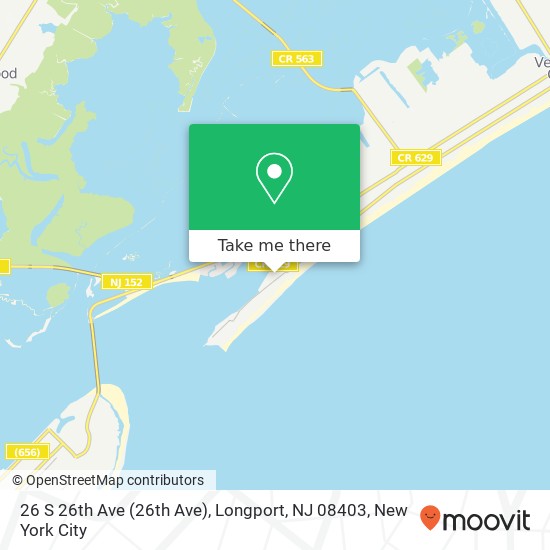 26 S 26th Ave (26th Ave), Longport, NJ 08403 map