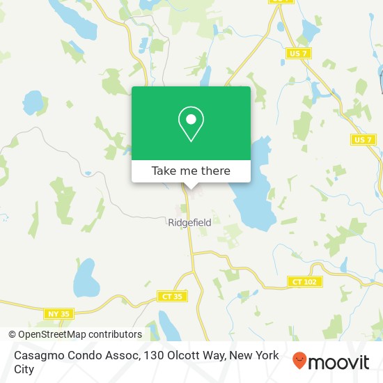 Mapa de Casagmo Condo Assoc, 130 Olcott Way