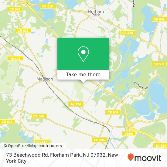 73 Beechwood Rd, Florham Park, NJ 07932 map