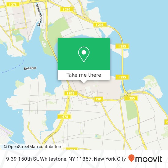 Mapa de 9-39 150th St, Whitestone, NY 11357